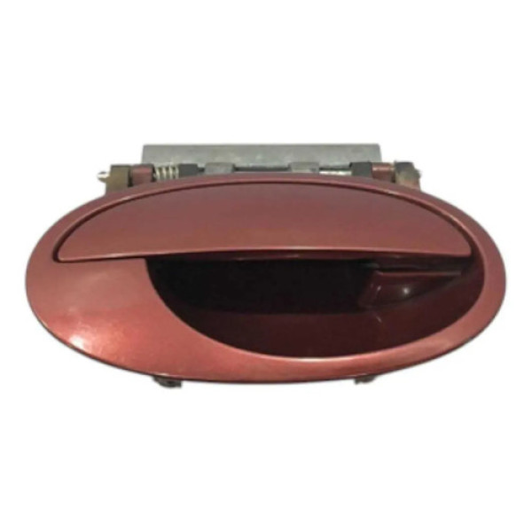 Maçaneta Externa Traseira Direita Chevrolet Meriva 2003/2011 Vermelho Traseira