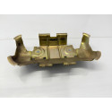 Suporte Maçaneta Traseira Direita Corsa 1998/2010 Dourado