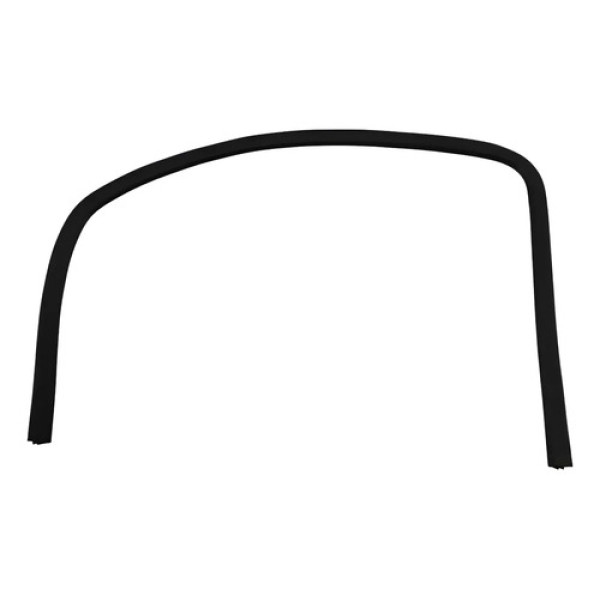 Borracha Canaleta Porta Dianteira Dir Idea 2005/2010 48029 Preto