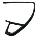 Borracha Canaleta Porta Tras.direita Chevrolet Onix 13/19 Preto