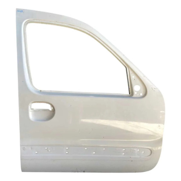 Porta Diant Dir Kangoo Porta Lateral 2003/2012 C/det    4447 Dianteira Direita Branco