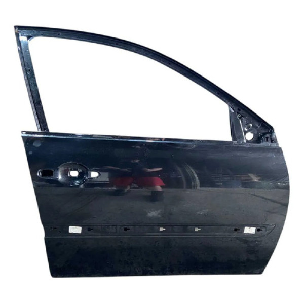 Porta Dianteira Direita Megane 2006/2012 Com Detalhe    4465 Dianteira Direita Preto