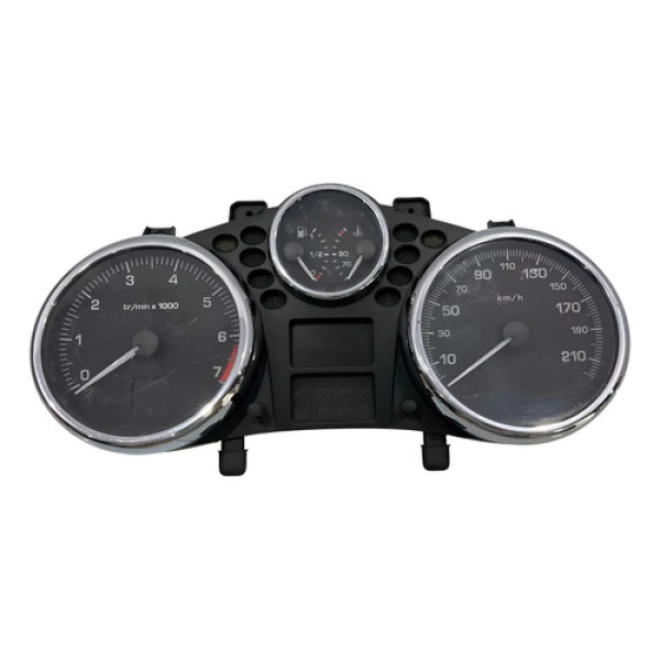 Painel De Instrumentos Peugeot 207 2009 Preto