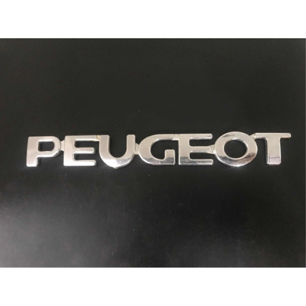 Emblema  Peugeot Capô Traseiro Peugeot 207 2008