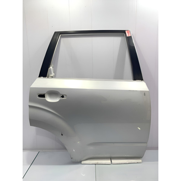 Porta Traseira Direita Subaru Forester 2009/2012 C/detalhes Traseira Direita Prateado