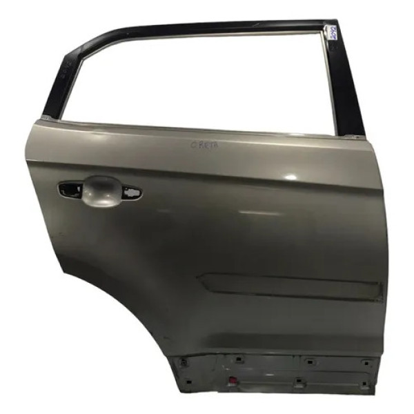 Porta Traseira Direita Hyundai Creta 2017/2021 Traseira Direito Cinza