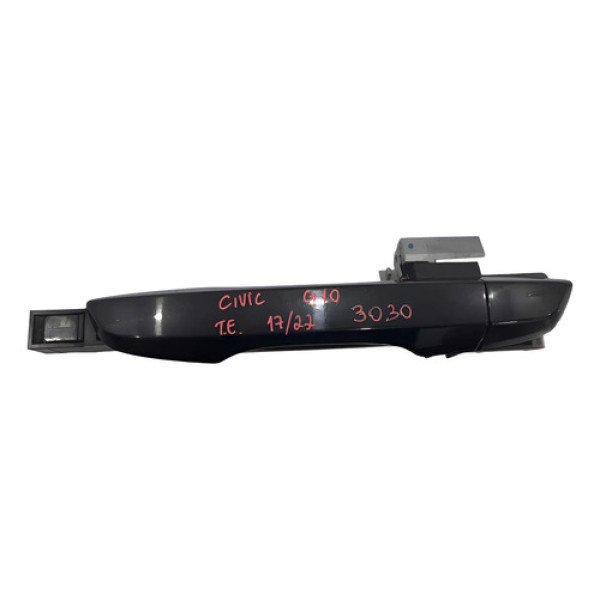 Maçaneta Externa Traseira Esquerda Honda Civic G10 17/21 Traseira