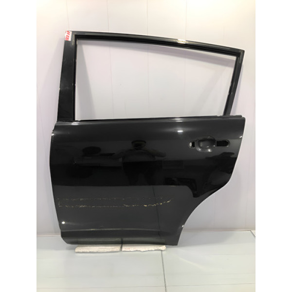 Porta Traseira Esquerda Nissan Tiida Hatch 2008/2015 Esquerdo Preto
