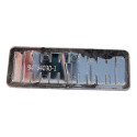 Emblema At 6 Speed Capo Traseiro Gm Cobalt 2014 Azul