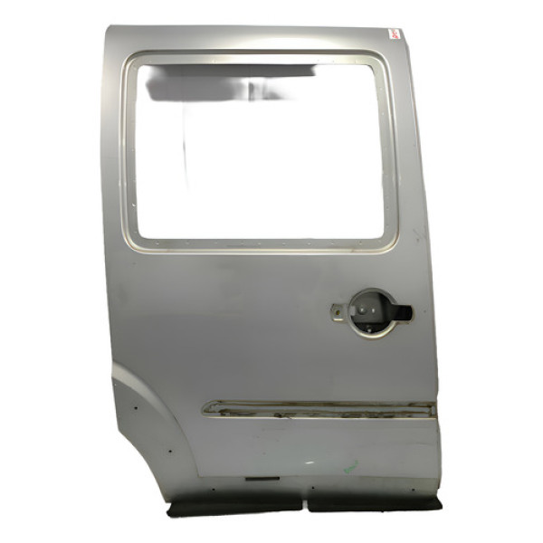 Porta Lateral Direita Fiat Doblo 2003/2016 Traseira Direita Prateado