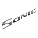 Emblema Sonic Capo Traseiro Gm Sonic 2012/2016 Cromado