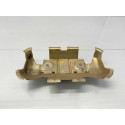 Suporte Maçaneta Traseira Direita Chevrolet Corsa 1998/2010 Dourado