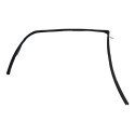 Borracha Canaleta Dianteira Esquerda Chevrolet Agile 2008/18 Preto