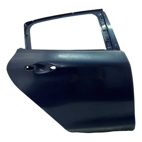 Porta Traseira Direita Peugeot 208 2013/2020 48801 Traseira Direito Azul-escuro