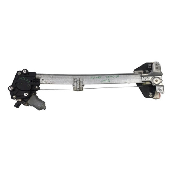 Maquina Vidro Traseira Esquerda Honda Accord 2008/2010