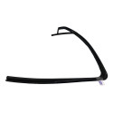Borracha Canaleta Porta Tras.direita Chevrolet Onix 13/19 Preto