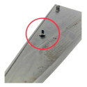 Moldura Externa Porta T. D. Chevrolet Meriva 2010 C/detalhe Preto