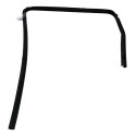 Borracha Canaleta Porta Tras.direita Chevrolet Spin 13/18 Preto
