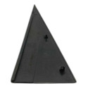 Moldura Externa Porta T. D. Chevrolet Meriva 2010 C/detalhe Preto