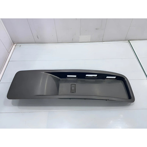 Suporte Moldura Placa Tampa Traseira Aircross 2015/2021 Preto