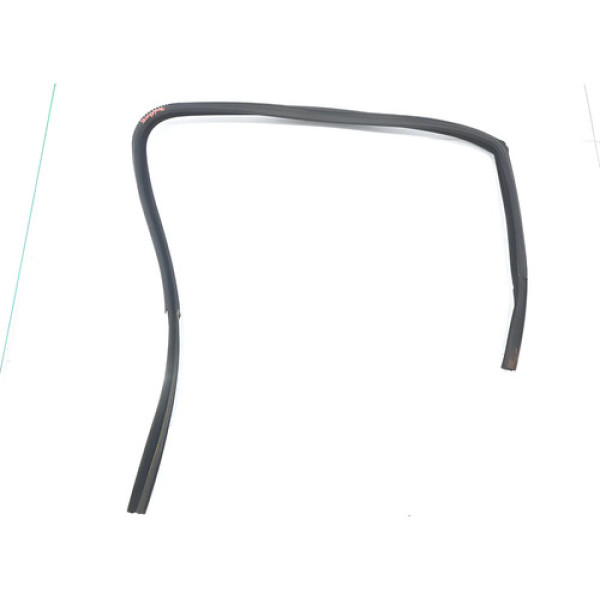 Borracha Canaleta Porta Traseira Direita Voyage 2013/2016 Preto