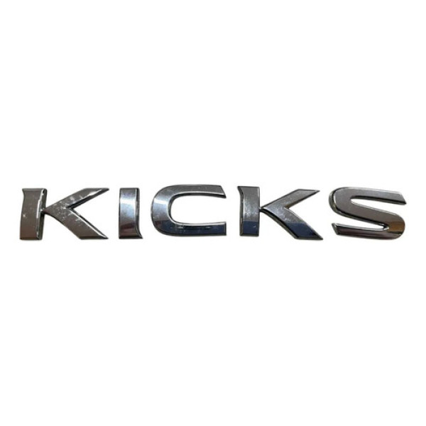 Emblema Capo Traseiro Nissan Kicks 2019 Cromado