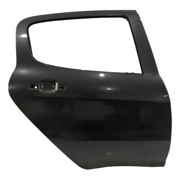 Porta Traseira Direita Peugeot 308 2012/2018 Preto Traseira Direita Preto
