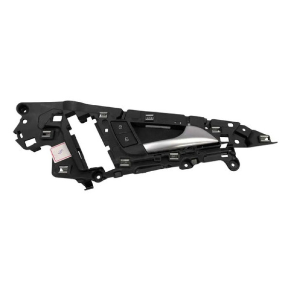 Maçaneta Interna Porta Dianteira Dir Audi A6 2013/17 10710 Preto Dianteira