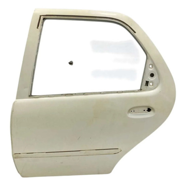 Porta Traseira Esquerda Fiat Palio 1998/1999 24913 Traseira Esquerda Branco