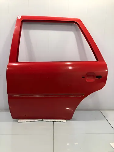 Porta Traseira Esquerda Volkswagen Gol G3/g4 Com Detalhes Traseira Esquerdo Vermelho