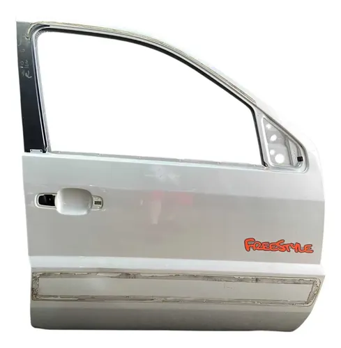 Porta Dianteira Direita Ecosport 2003/2012 Com Detalhe  4513 Dianteira Direita Prateado