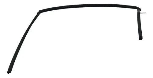 Borracha Canaleta Dianteira Direita Nissan Versa 2017/2021 Preto