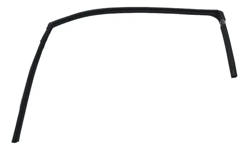 Borracha Canaleta Dianteira Esquerda Nissan Kicks 2017/2021 Preto