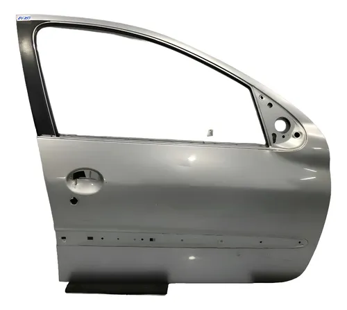 Porta Dianteira Direita Peugeot 2007/2015 Dianteira Direita Prateado