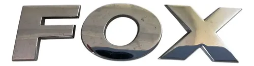 Emblema Capô Traseiro Volkswagen Fox 2003/2010 Cromado