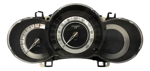 Painel De Instrumentos Citroen C3 1.5 8v Manual 2014   123 Preto
