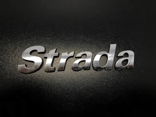 Emblema Tampa Traseira Fiat Strada 2014/2019
