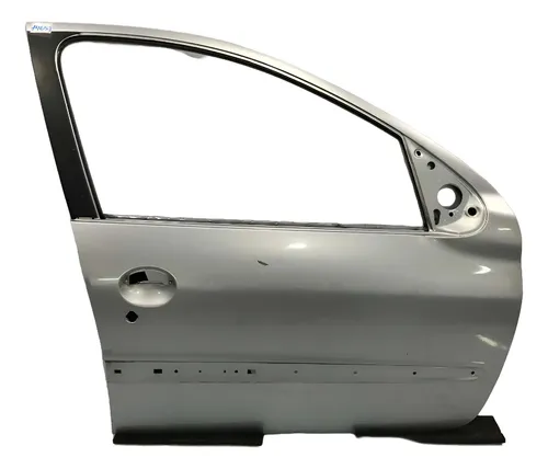 Porta Dianteira Direita Peugeot 207 2007/2015 Dianteira Direito Prateado