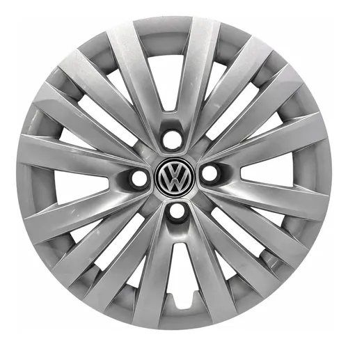 Calota Aro 15 Volkswagen Saveiro 1.6 2018/2024 C/ Det 57404 Prateado