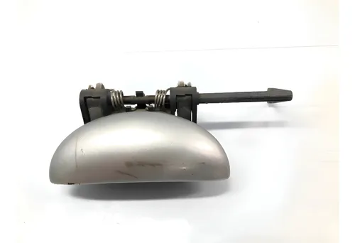 Maçaneta Externa Dianteira Esquerda Peugeot 207 2007/2015 Prateado