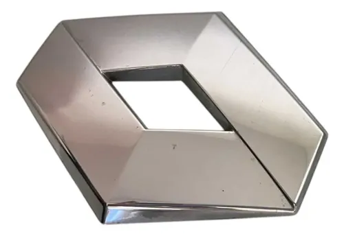 Emblema Renault Capo Traseiro Renault Sandero 2008/2020 Prata