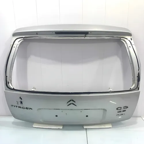 Capô Tampa Traseiro Citroën C3 2003/2012 Prateado
