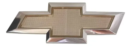 Emblema Chevrolet Capo Traseiro Gm Sonic 2012/2016 Dourado