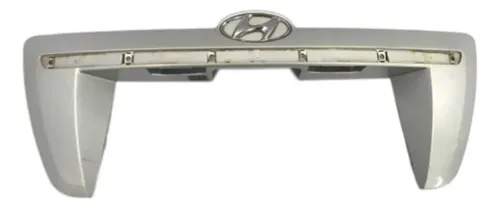 Moldura Placa Traseira Hyundai Tucson 2008/2014 Prata