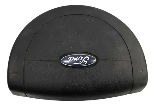 Capa Central Volante Ford Fiesta 2002/2014 12764 Preto