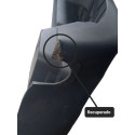 Parachoque Dianteiro Iveco Stralis 2002 A 2007 Detalhes Preto
