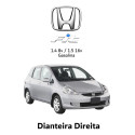 Acabamento Coluna Dianteira Direita Honda Fit 2003 A 2007