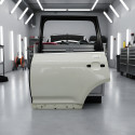 Porta Traseira Esquerda Porsche Cayenne 2007 A 2010 Traseira Esquerdo Branco