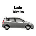 Acabamento Coluna Central Direito Honda Fit 2003 A 2007