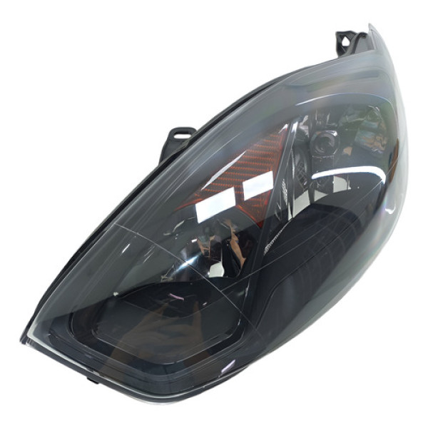 Farol Esquerdo Máscara Negra Ford Fiesta Rocam 2010/ 14 Orig